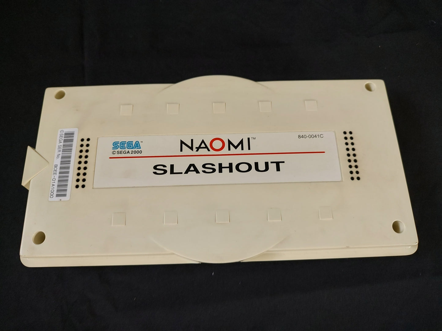 SLASHOUT NAOMI PCB System Cartridge,Instruction Card set, Working-f0914-