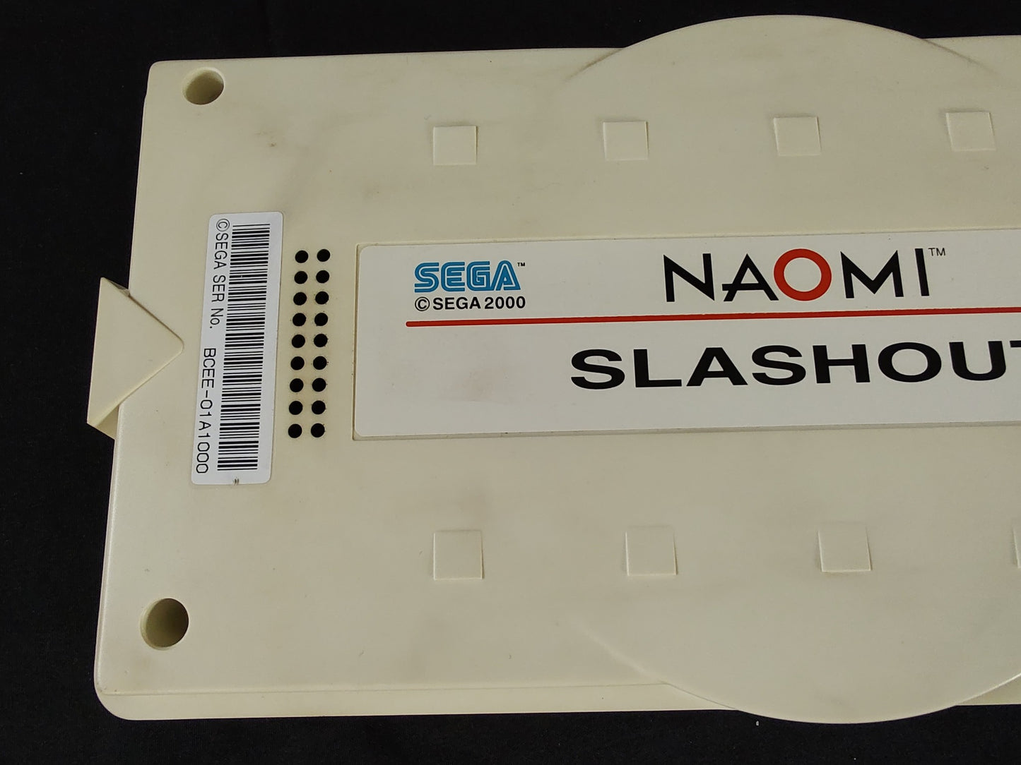 SLASHOUT NAOMI PCB System Cartridge,Instruction Card set, Working-f0914-