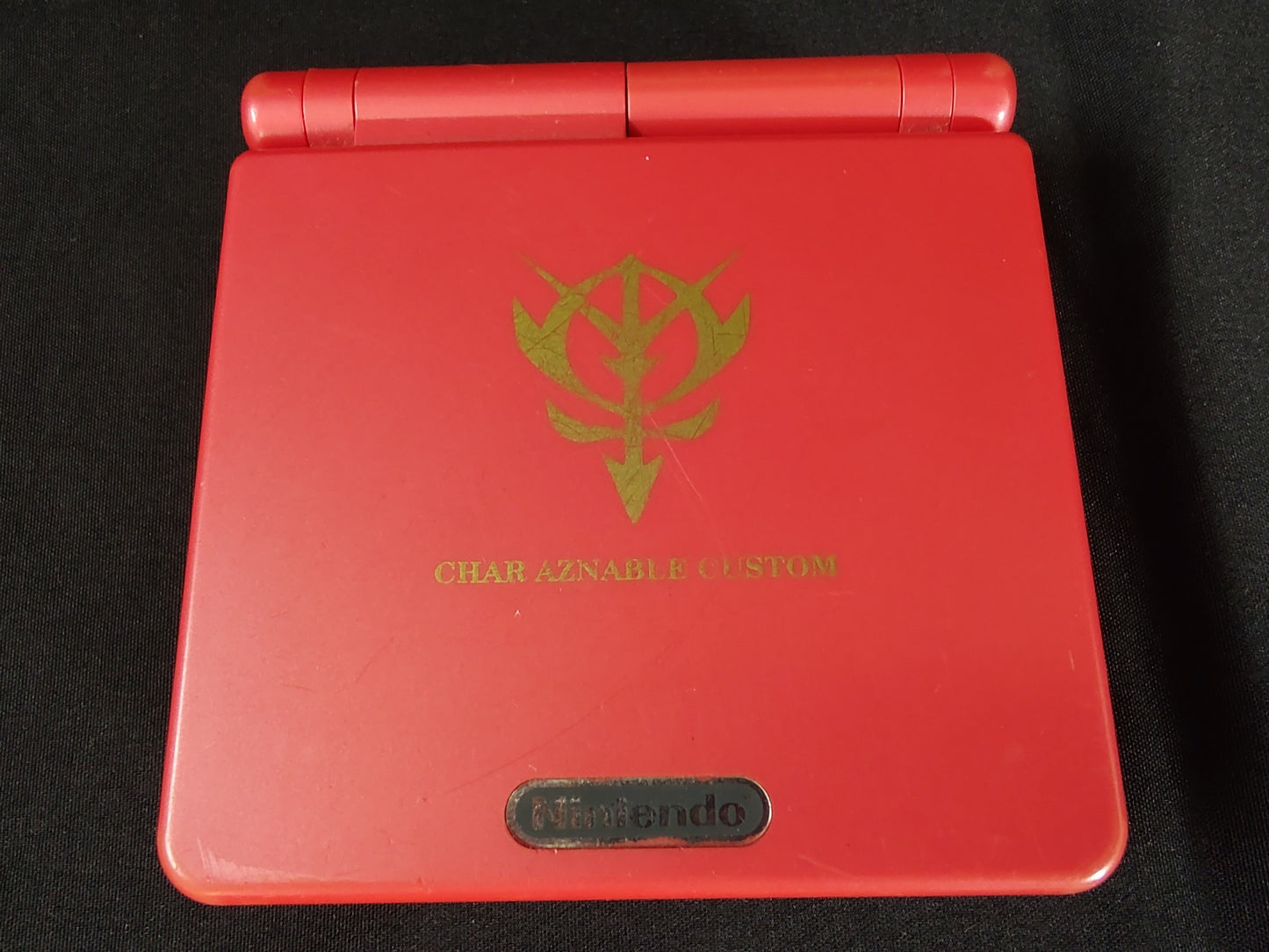 GUNDAM Exclusive use of Char LIMITED EDITION GAMEBOY ADVANCE SP CONSOLE -f0914-
