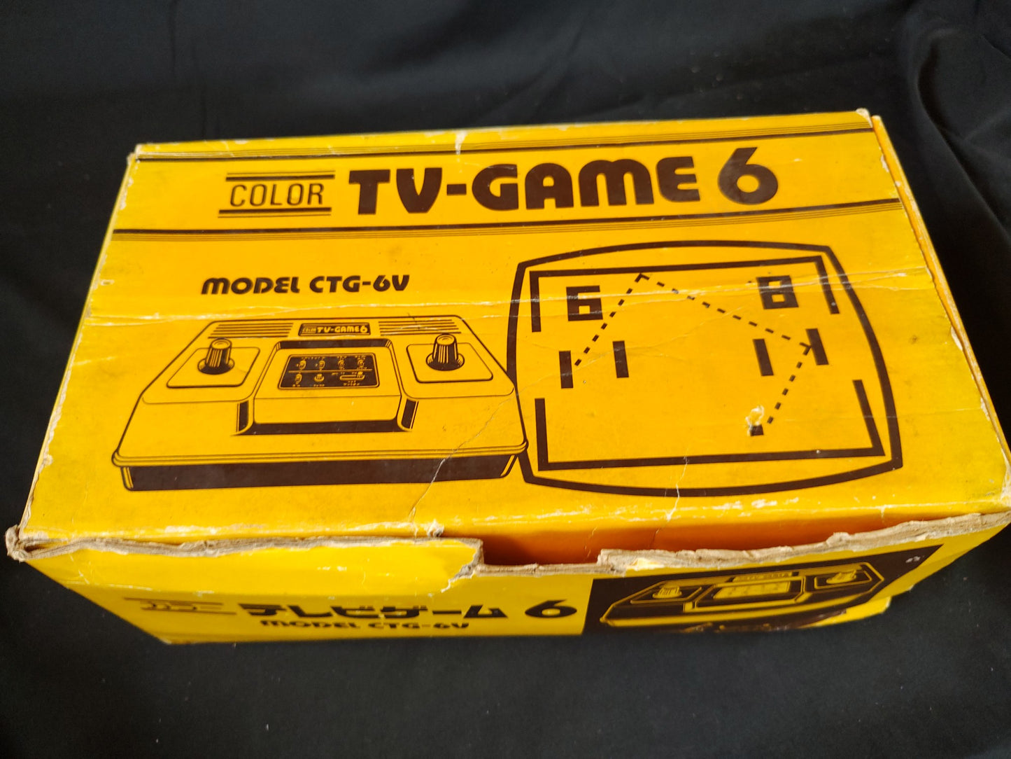 Nintendo TV GAME 6 (CTG-6V) console system, RF switch, Box set. Working-f0914-1