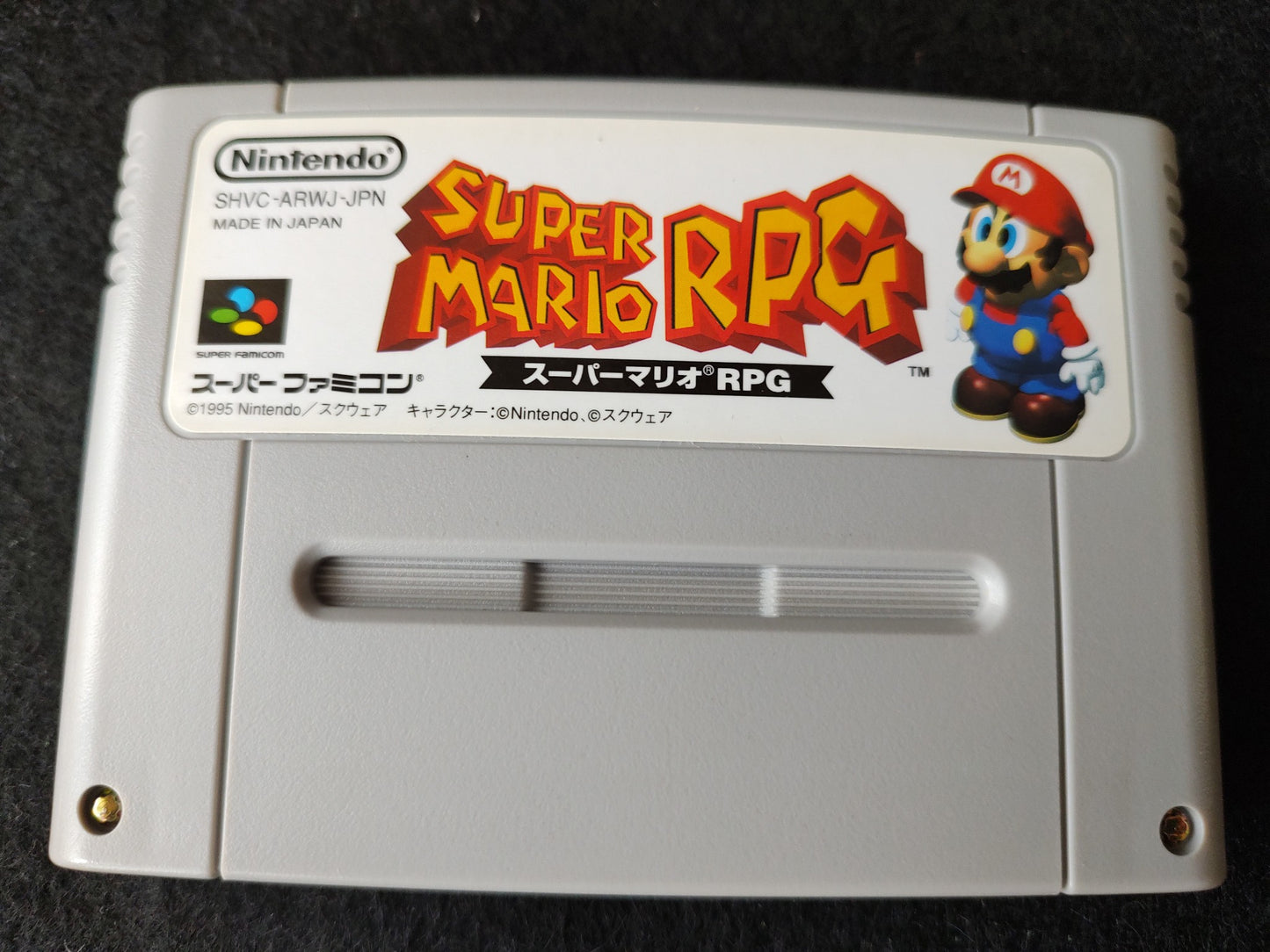 Super Mario RPG Nintendo Super Famicom Game Cartridge w/Manual, Box set-f0914-
