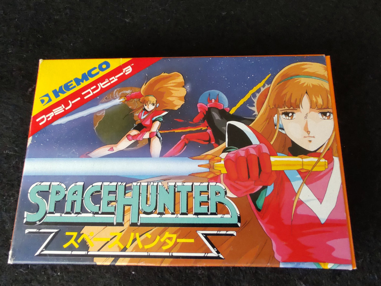 SPACE HUNTER Nintendo Famicom NES game Cartridge,w/Manual,Box set,Working-f0915-