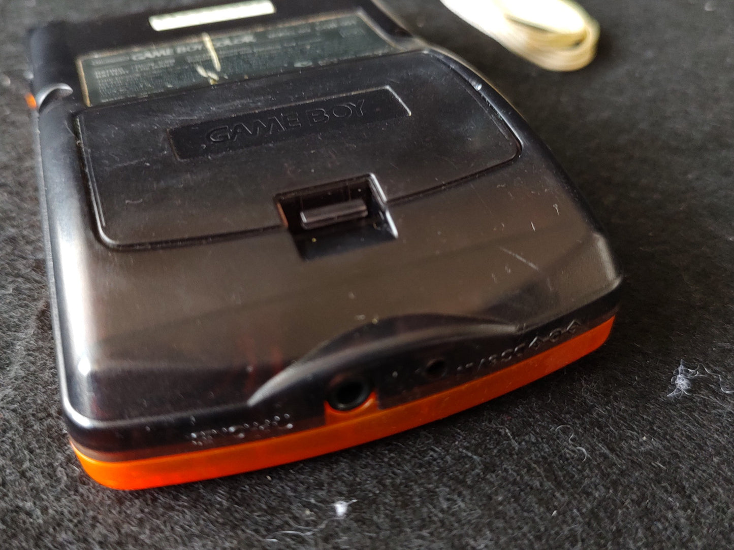 Nintendo Gameboy Color DAIEI HAWKS Limited edition Clear Orange console-f0915-
