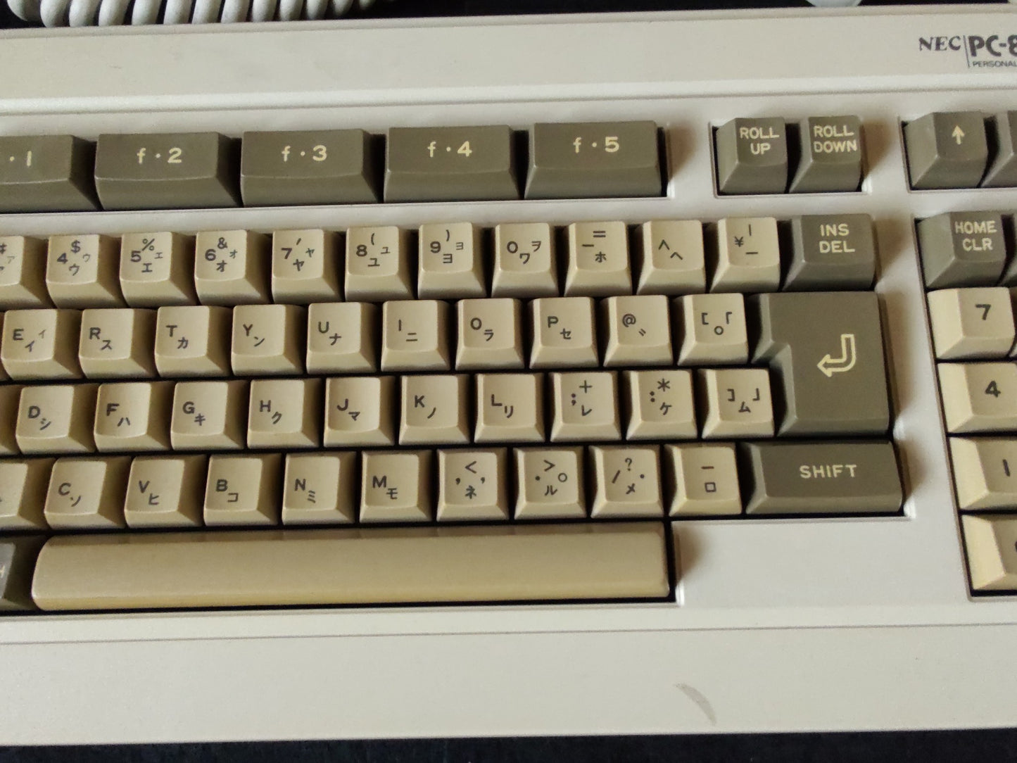 NEC PC88 PC-8801 mk2 Vintage Computer Original KEYBOARD, untested-f0916-