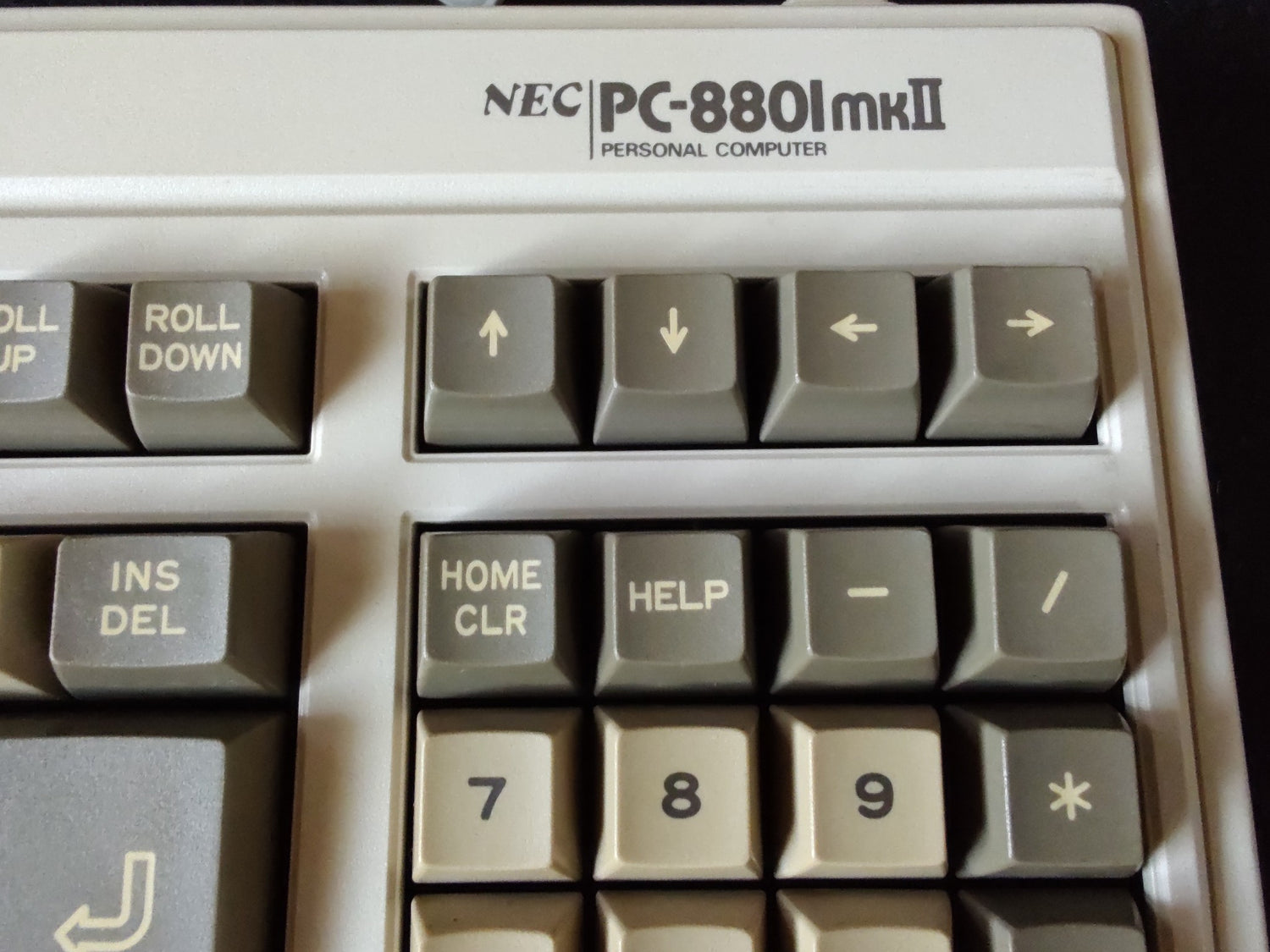 NEC PC88 PC-8801 mk2 Vintage Computer Original KEYBOARD, untested 
