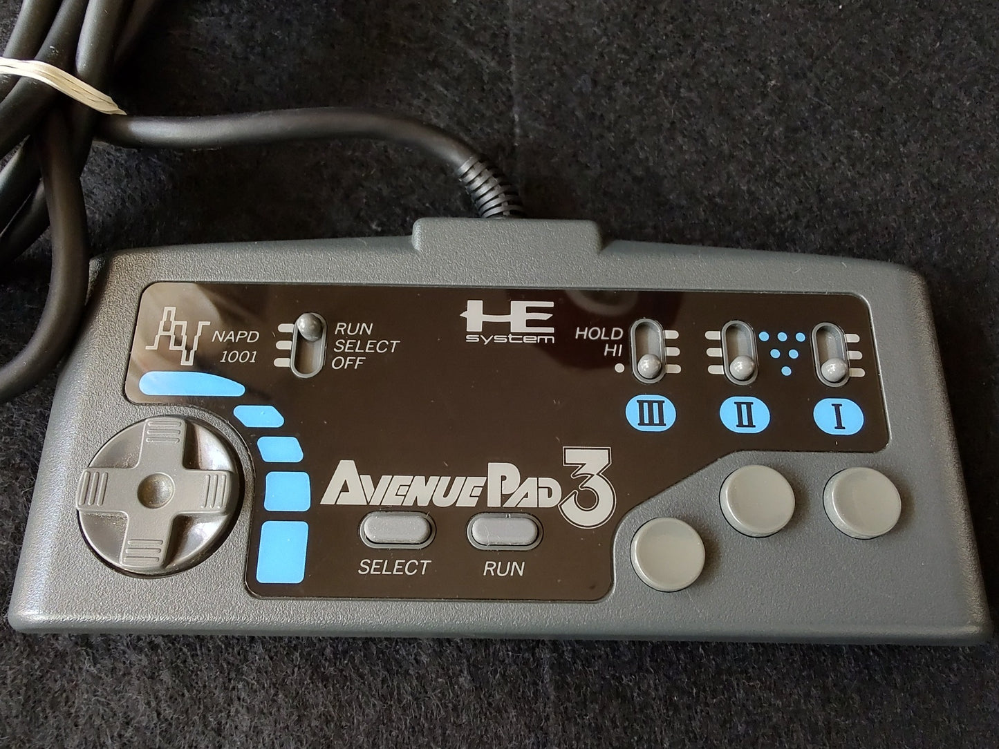 NEC Avenue pad 3 NAPD-1001 for PC-Engine turbografx16/ Working-f0930-1