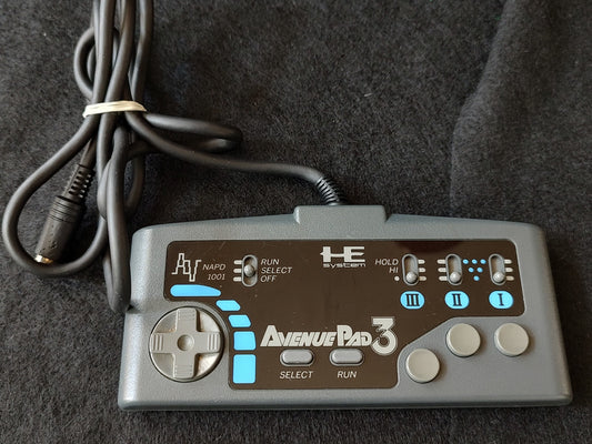 NEC Avenue pad 3 NAPD-1001 for PC-Engine turbografx16/ Working-f0930-3