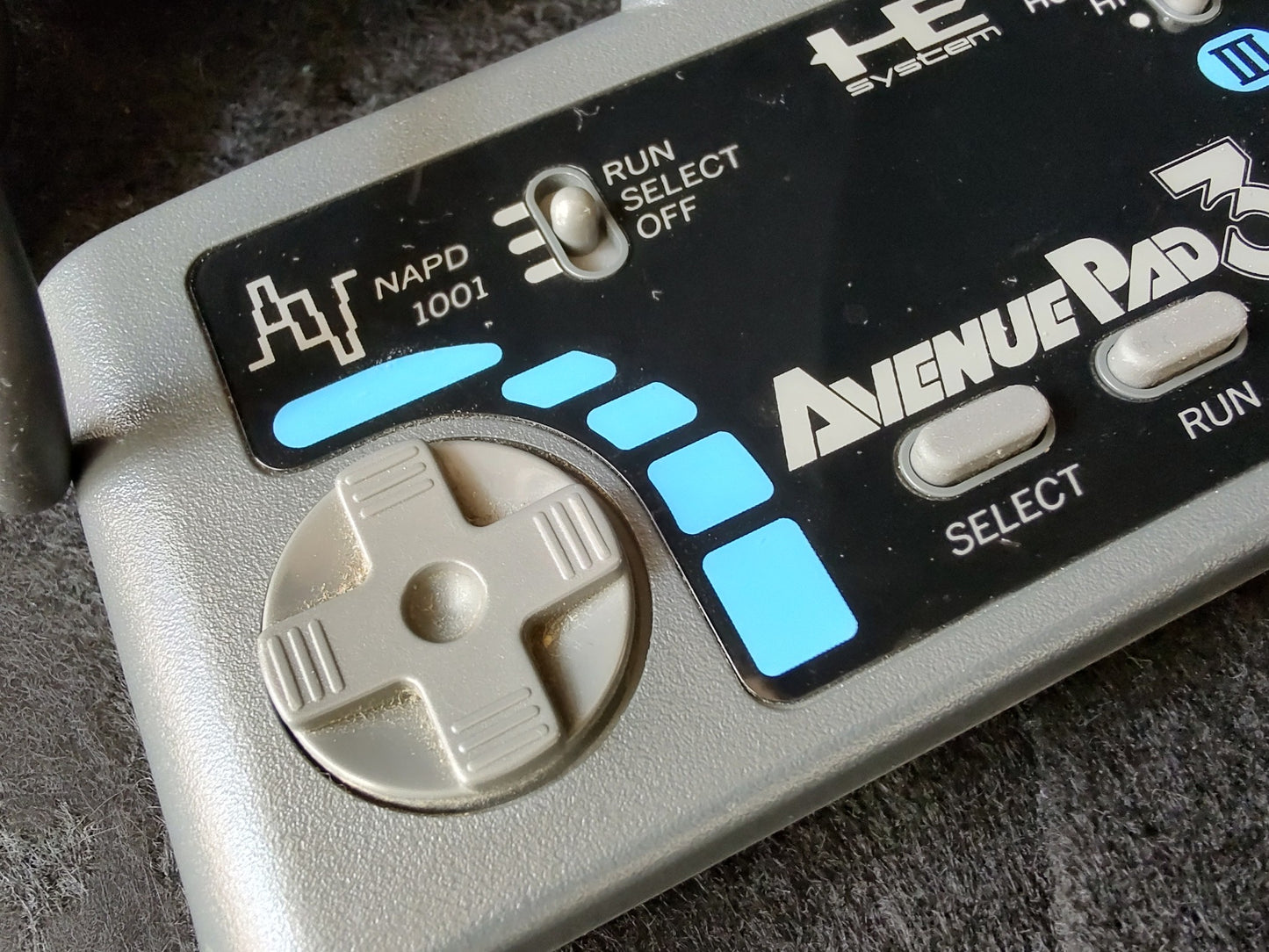 NEC Avenue pad 3 NAPD-1001 for PC-Engine turbografx16/ Working-f0930-3