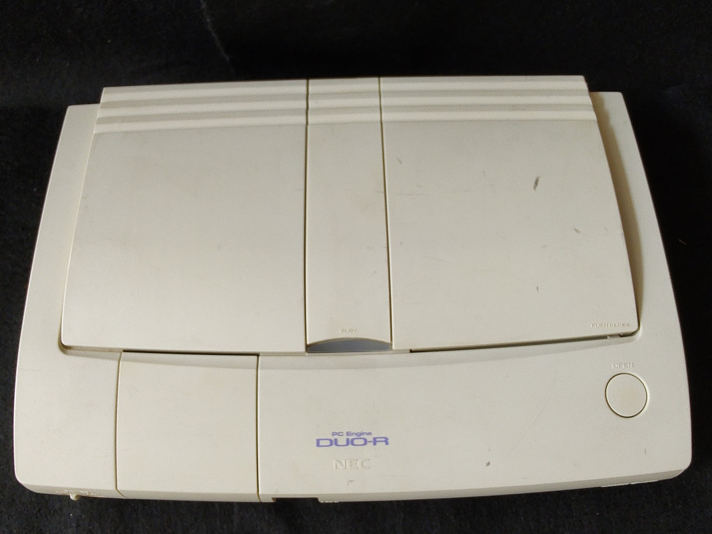 NEC PC Engine DUO-R Console(TurboDUO PI-TG10),w/Pad, PSU set, Working-f0930-