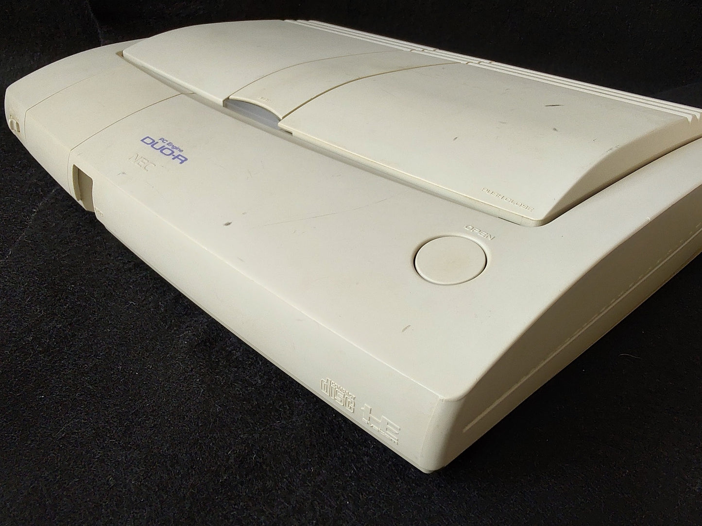 NEC PC Engine DUO-R Console(TurboDUO PI-TG10),w/Pad, PSU set, Working-f0930-