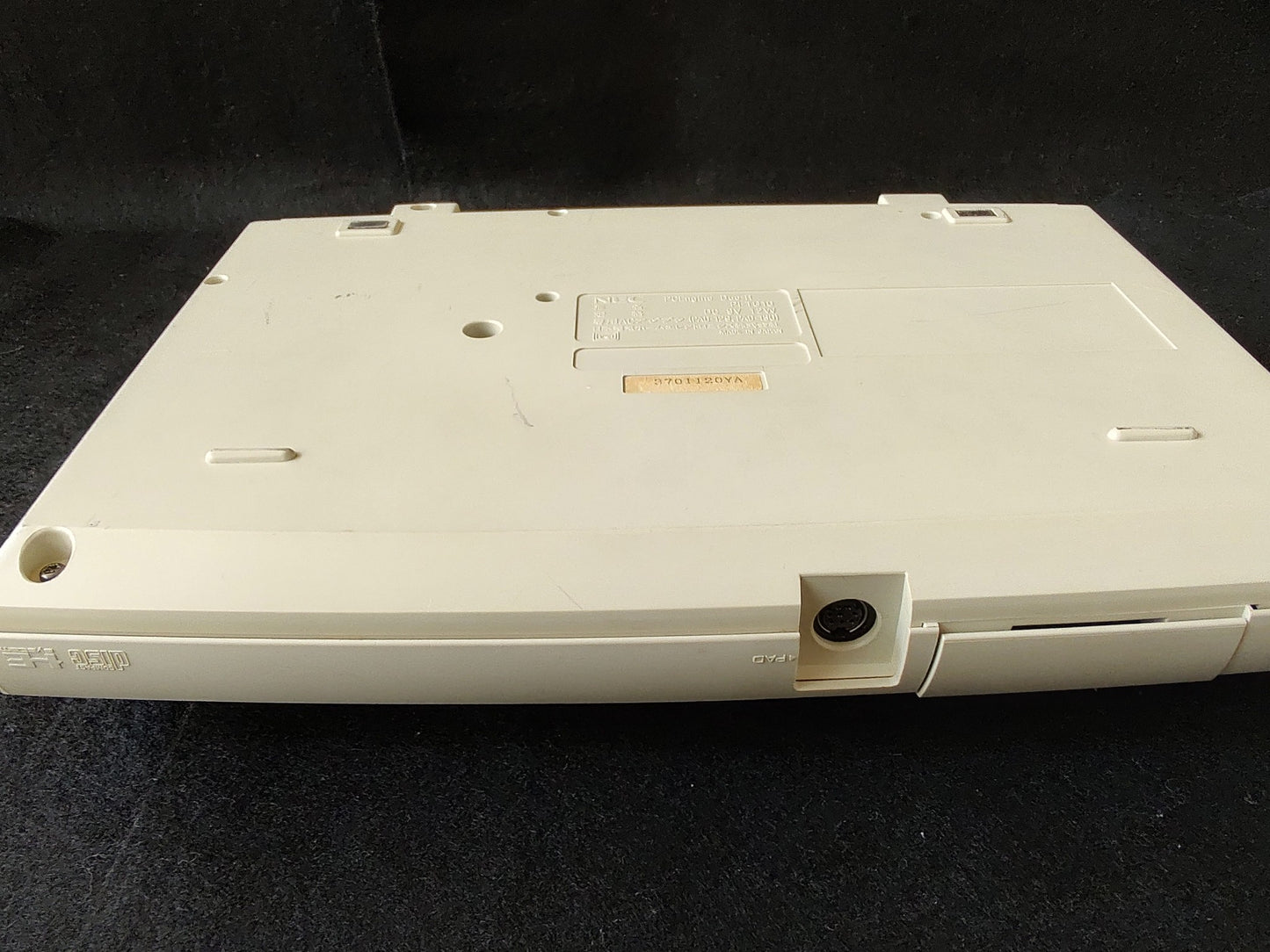 NEC PC Engine DUO-R Console(TurboDUO PI-TG10),w/Pad, PSU set, Working-f0930-