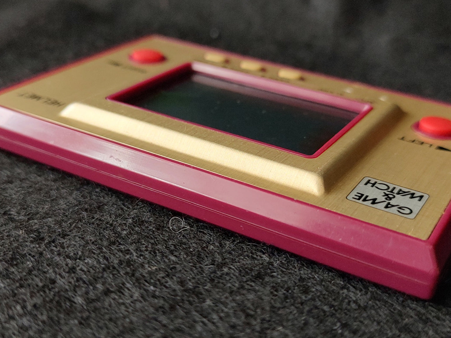 Junk, Broken Vintage Nintendo Game & Watch Helmet LSI Screen /tested-f1003- - Hakushin Retro Game shop