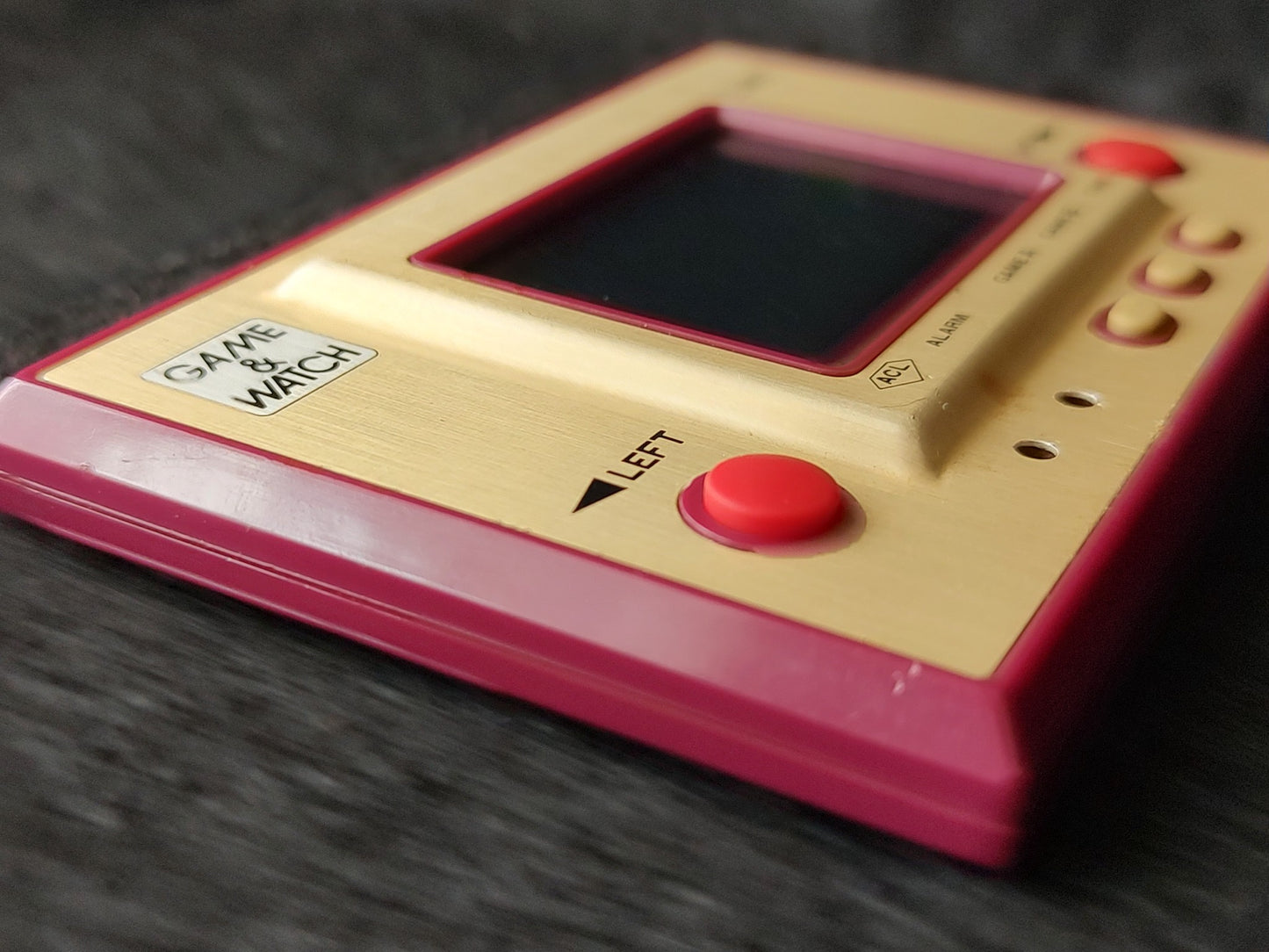 Junk, Broken Vintage Nintendo Game & Watch Helmet LSI Screen /tested-f1003- - Hakushin Retro Game shop
