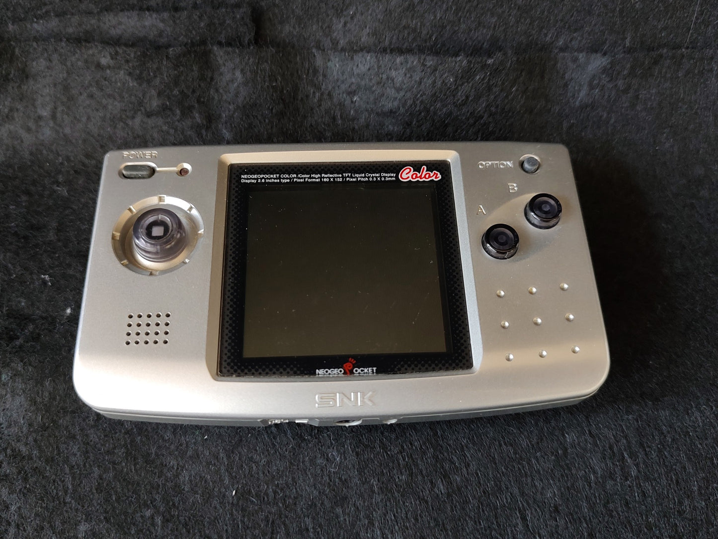 SNK NEOGEO POCKET Color NGPC SOLID SILVER Console Boxed NEO GEO set-f1005-