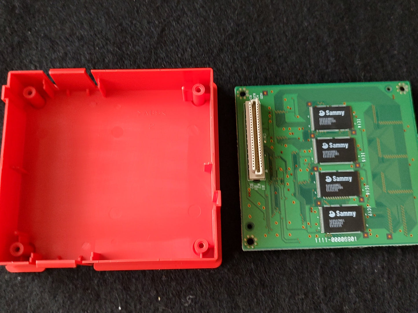 DEMOLISH FIST SUMMY Atomiswave game cartridge and Instruction card set-f1008-