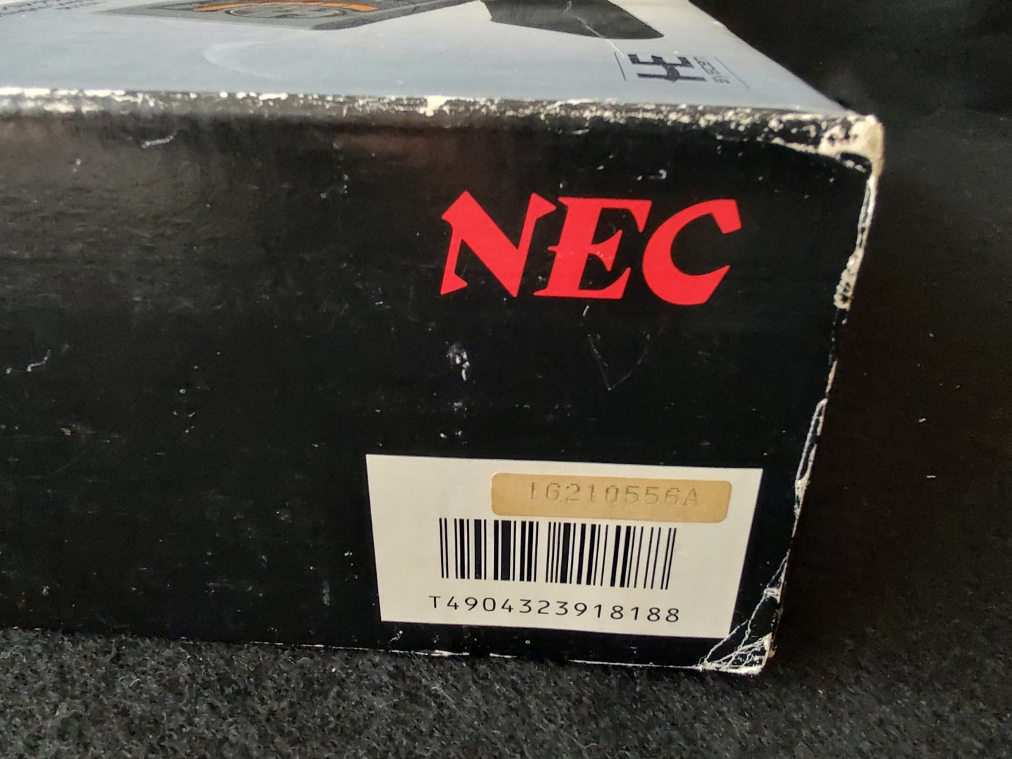 NEC PC Engine Coregrafx2 Console PI-TG7 TurboGrafx16,Pad,AV cable,Box set-f1008-