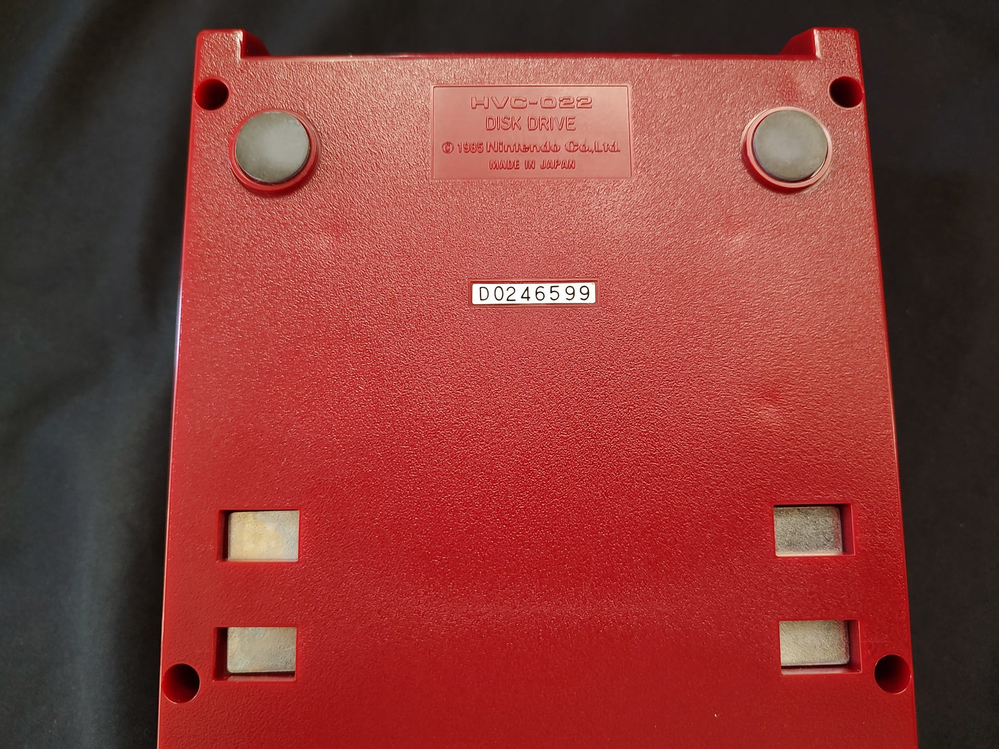 Nintendo Famicom Disk System(HVC-022) Console,RAM Adapter set, Working-f1025-1