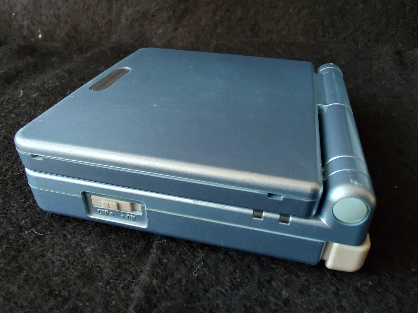 Nintendo GAMEBOY ADVANCE SP Pearl Blue Console, w/Manual, Charger,game set-f1030 - Hakushin Retro Game shop