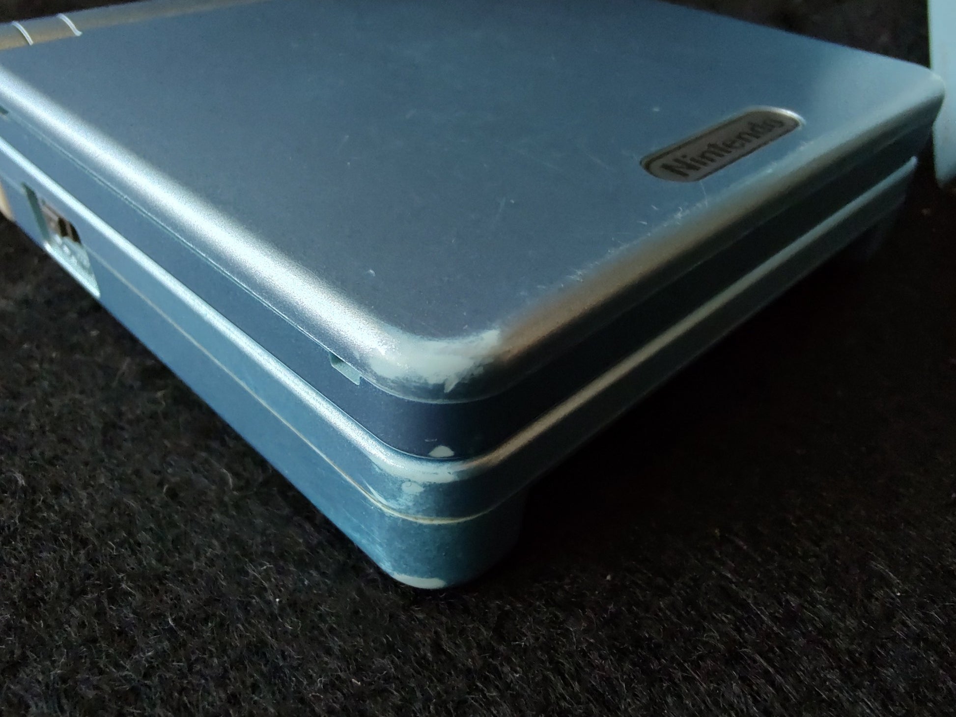 Nintendo GAMEBOY ADVANCE SP Pearl Blue Console, w/Manual, Charger,game set-f1030 - Hakushin Retro Game shop