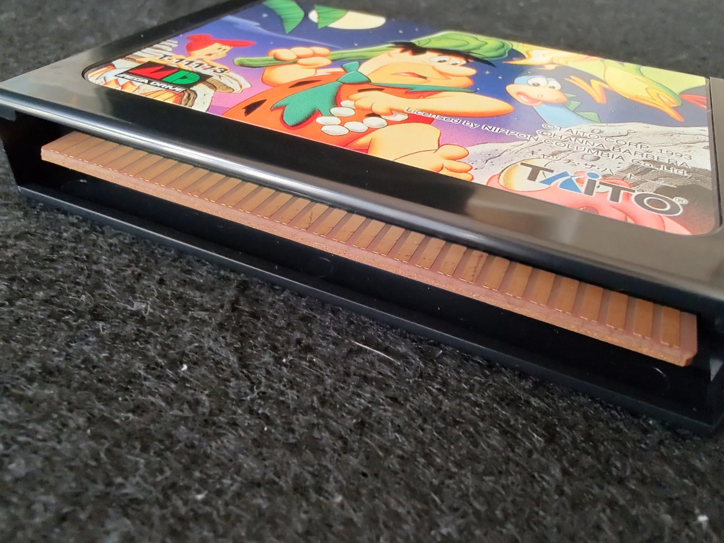 The Flintstones SEGA MEGA DRIVE game Genesis Cartridge Boxed, Working-f1111-