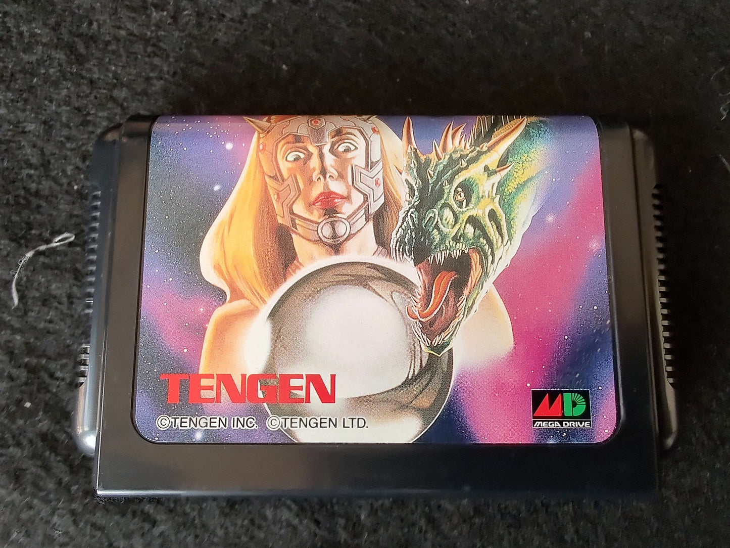 DRAGON'S REVENGE SEGA MEGA DRIVE game Genesis Cartridge Boxed, Working-f1111-