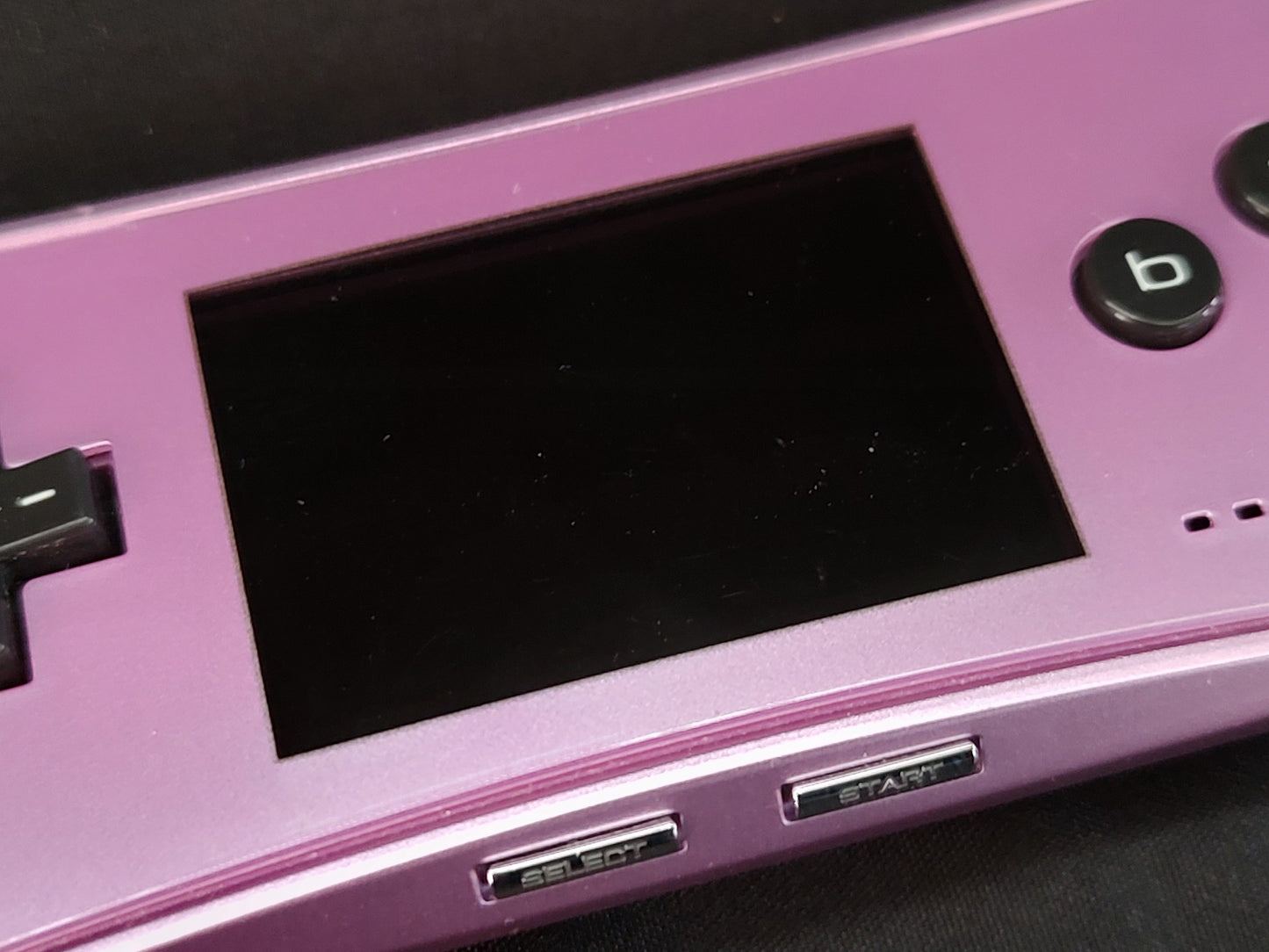 Nintendo Gameboy Micro Purple color Edition console OXY-001,w/Game Working-f1112