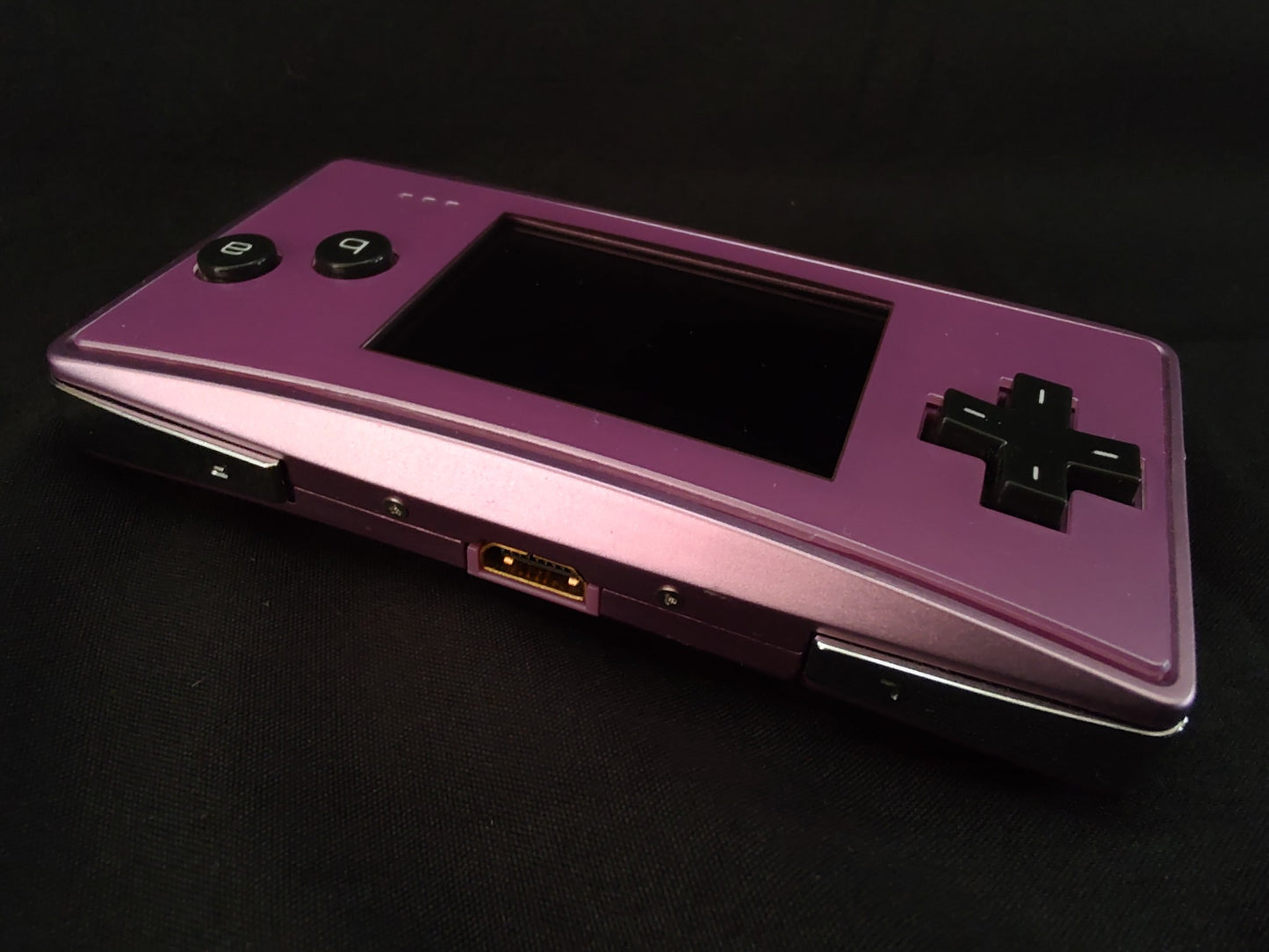 Nintendo Gameboy Micro Purple color Edition console OXY-001,w/Game Working-f1112