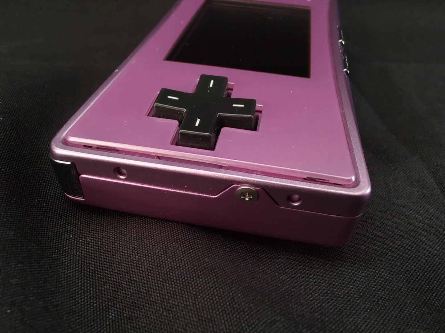 Nintendo Gameboy Micro Purple color Edition console OXY-001,w/Game Working-f1112