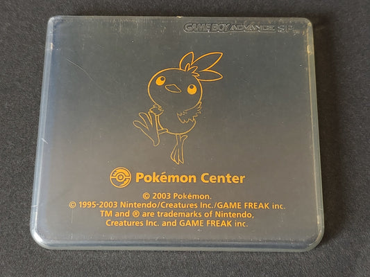 Pokemon Center ACHAMO(Torchic) LIMITED EDITION GBA SP Face plate-f1120-