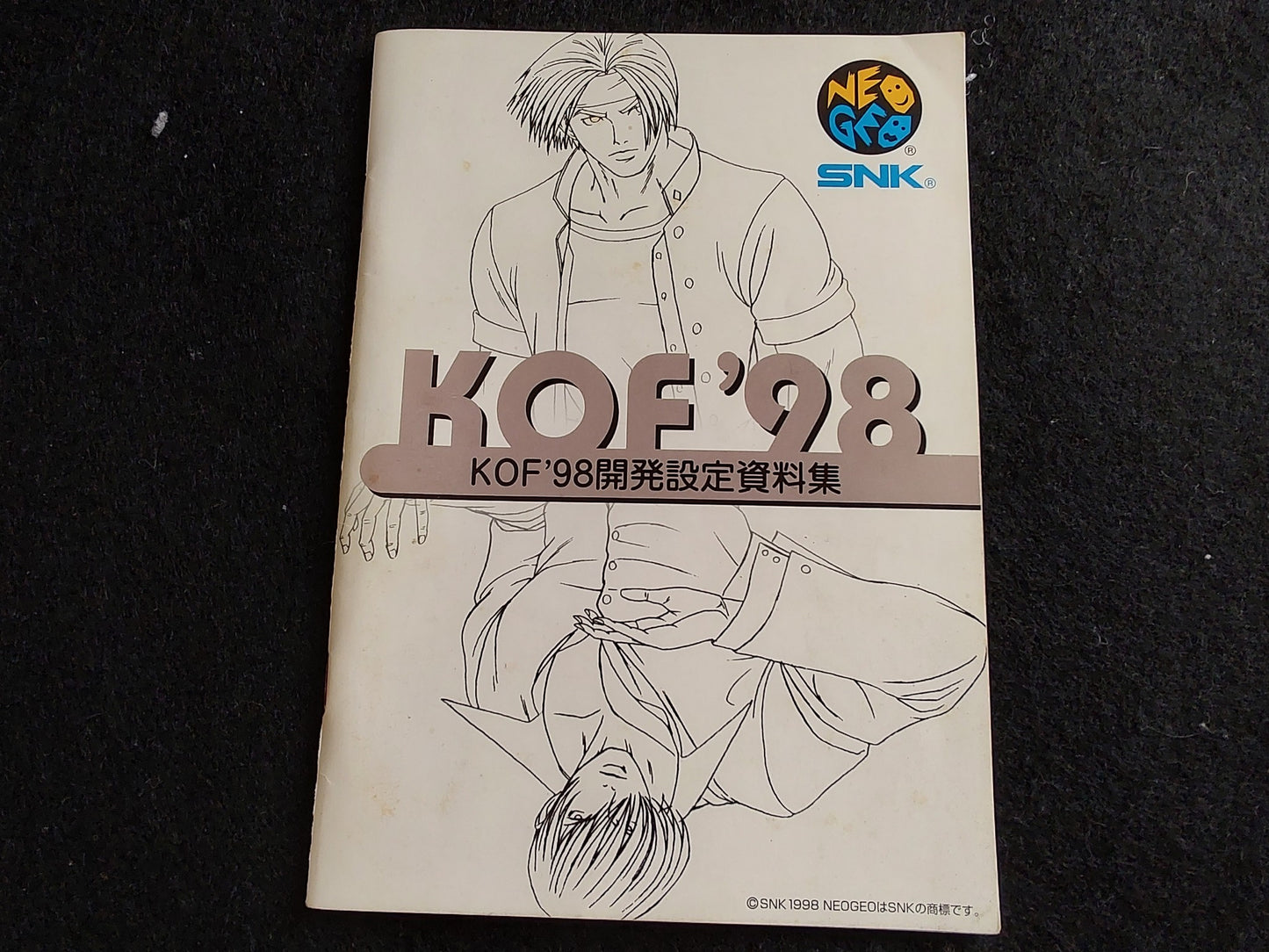 The King of Fighters 98 KOF98 SNK NEO GEO AES Cartridge, Manual Boxed set-f1128-