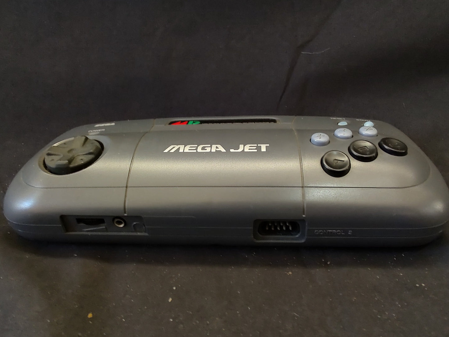 Mega Drive MEGA JET Console System HMJ-0300 PSU,AV cable,Game set,Woriking-f1130