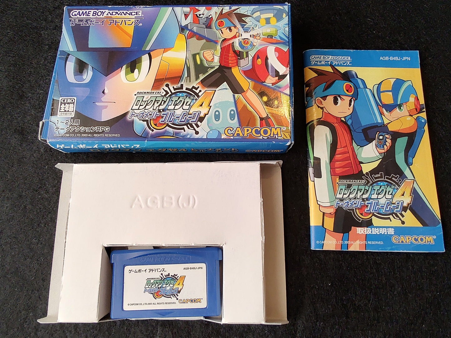 ROCKMAN EXE Series Battle Network Megaman Gameboy Advance GBA set-f1204-