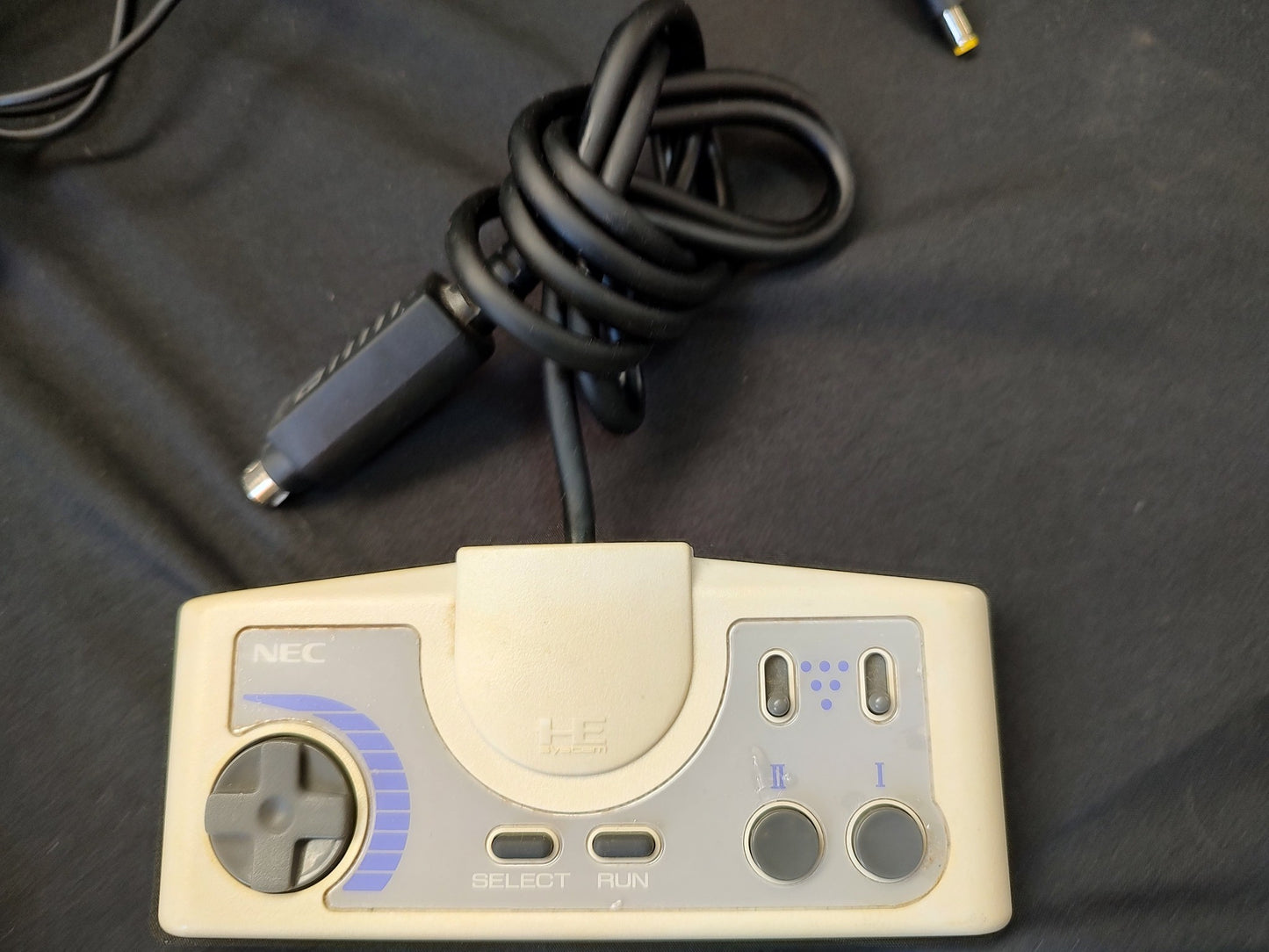 NEC PC Engine DUO-R Console(TurboDUO PI-TG10),w/Pad, PSU set, Working-f1204-