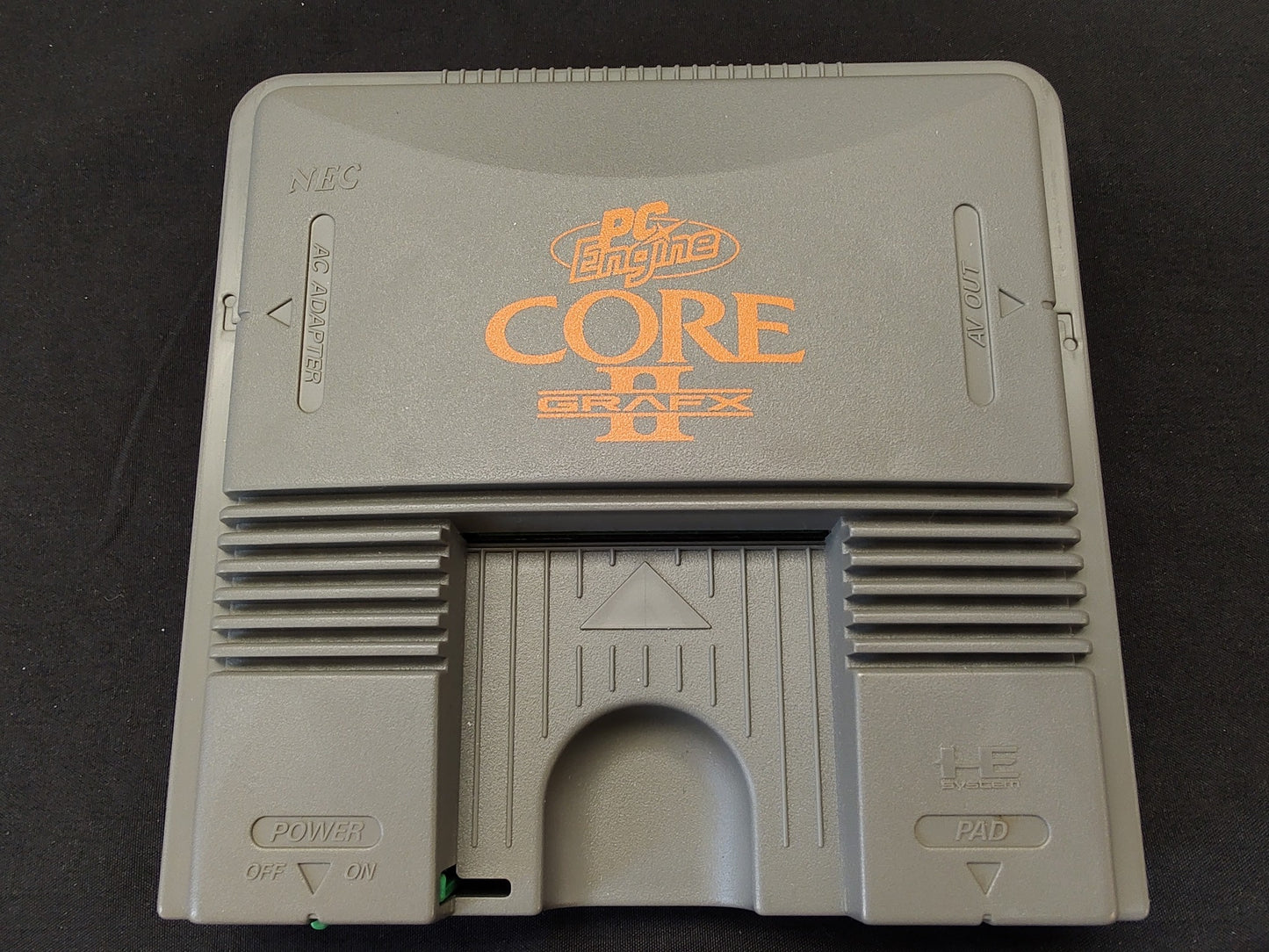 NEC PC Engine Coregrafx2 Console PI-TG7 TurboGrafx16,Pad,AV cable,Box set-f1204-