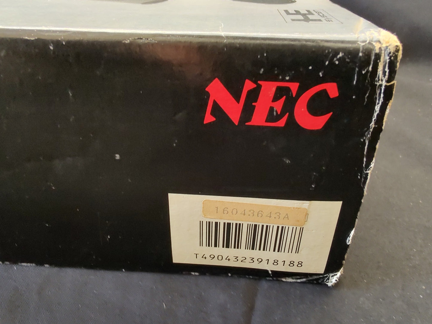 NEC PC Engine Coregrafx2 Console PI-TG7 TurboGrafx16,Pad,AV cable,Box set-f1204-