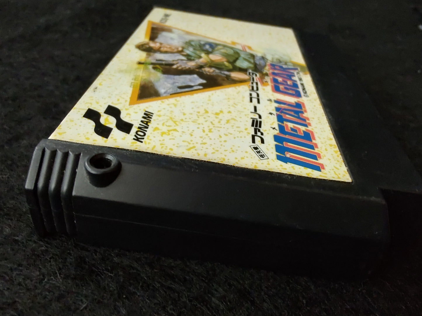 METAL GEAR Famicom FC NES Cartridge only, working-f1206-