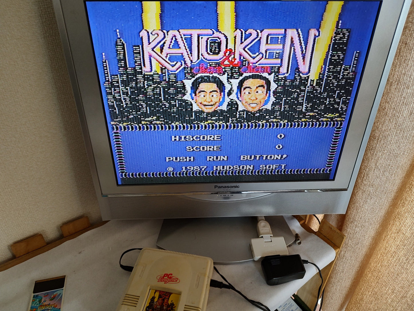 KATO chan & KEN chan (J.J. & Jeff) NEC PC Engine TurboGrafx-16 PCE game-f1211-