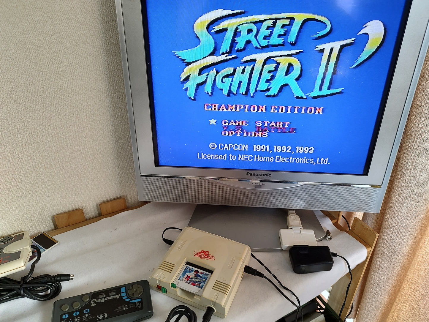 NEC Avenue pad 3 NAPD-1001 for PC-Engine turbografx16/ Working-f1211-