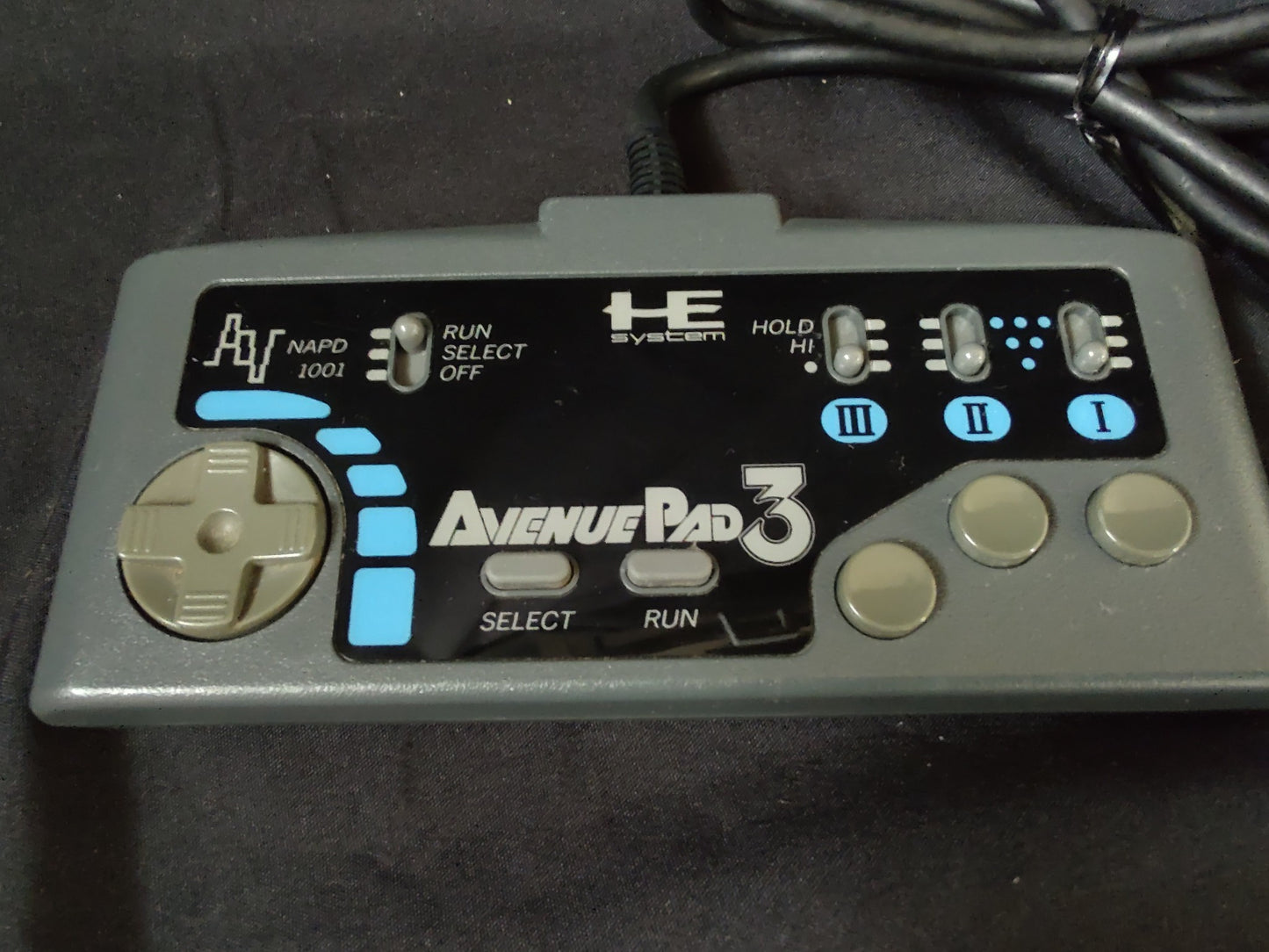 NEC Avenue pad 3 NAPD-1001 for PC-Engine turbografx16/ Working-f1211-