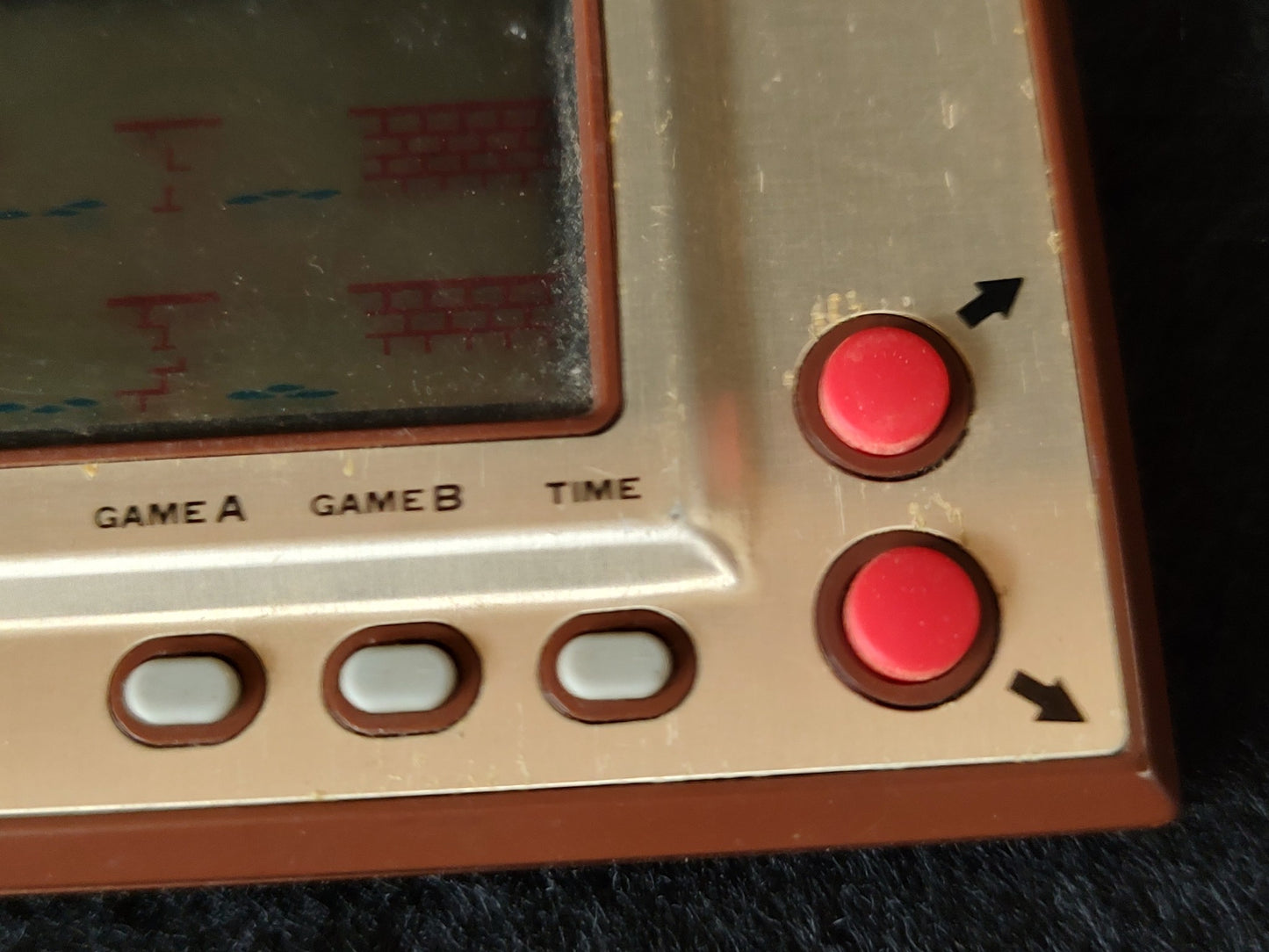 Vintage Nintendo Game & Watch Manhole (utility hole) Handheld game tested-f1219-