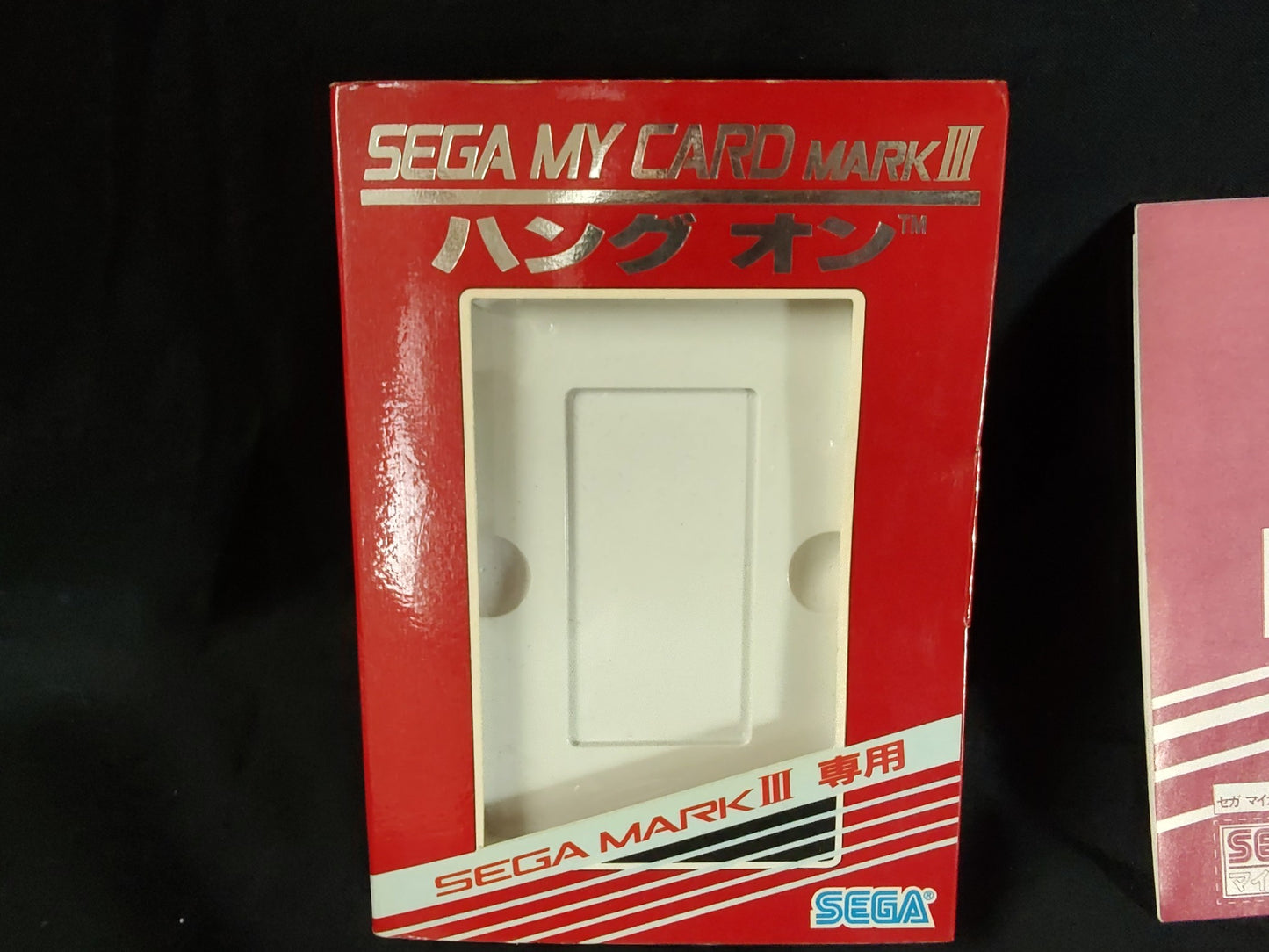HANG ON My card SEGA Master system /Mark3 w/Manual and Box, Working-f1221-