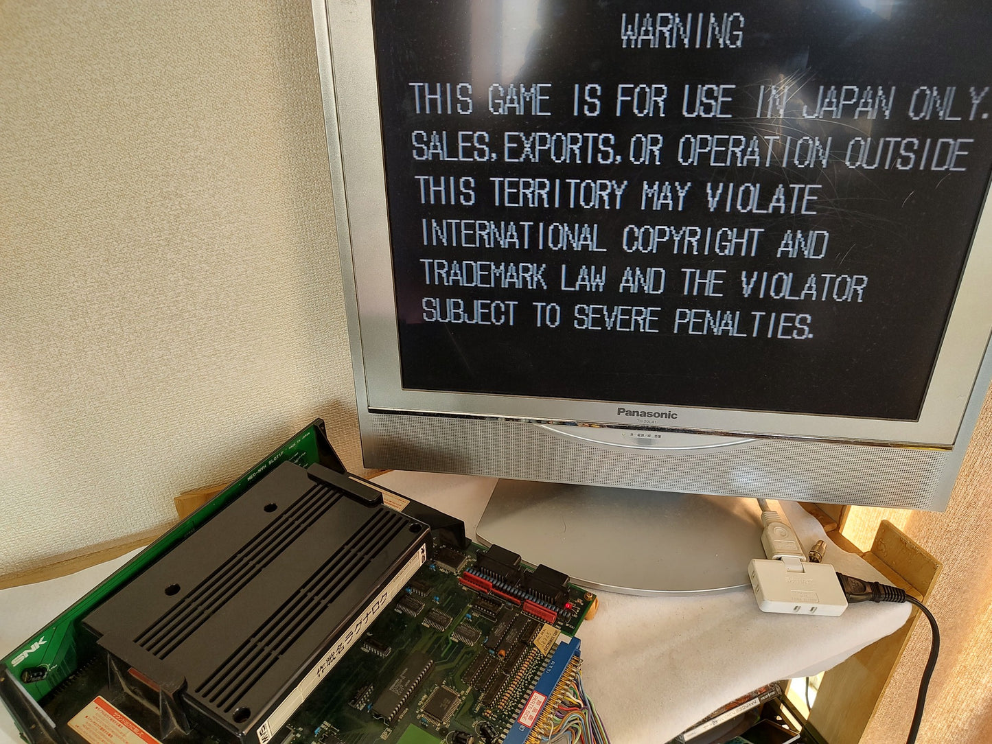 OPERATION RAGNAROK SNK NEOGEO NEO GEO NG MVS Arcade Cartridge /tested-f1225-