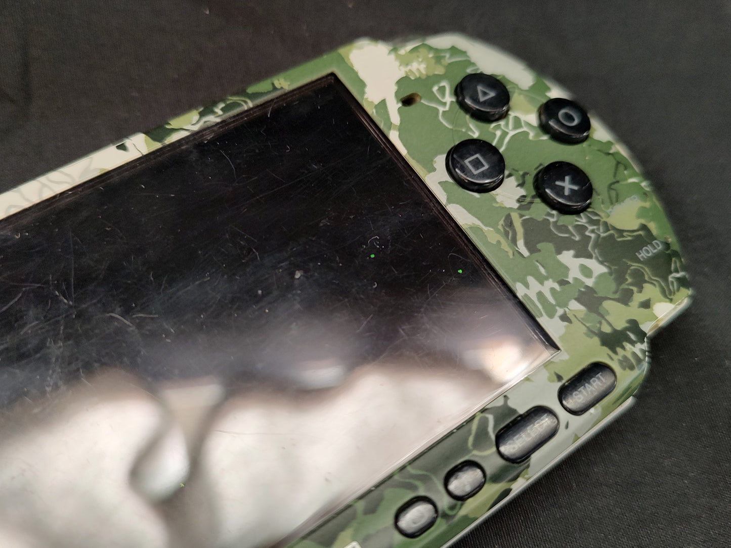SONY PSP-3000 Console METAL GEAR SOLID Portable Camouflage Ver, Working-g0104-