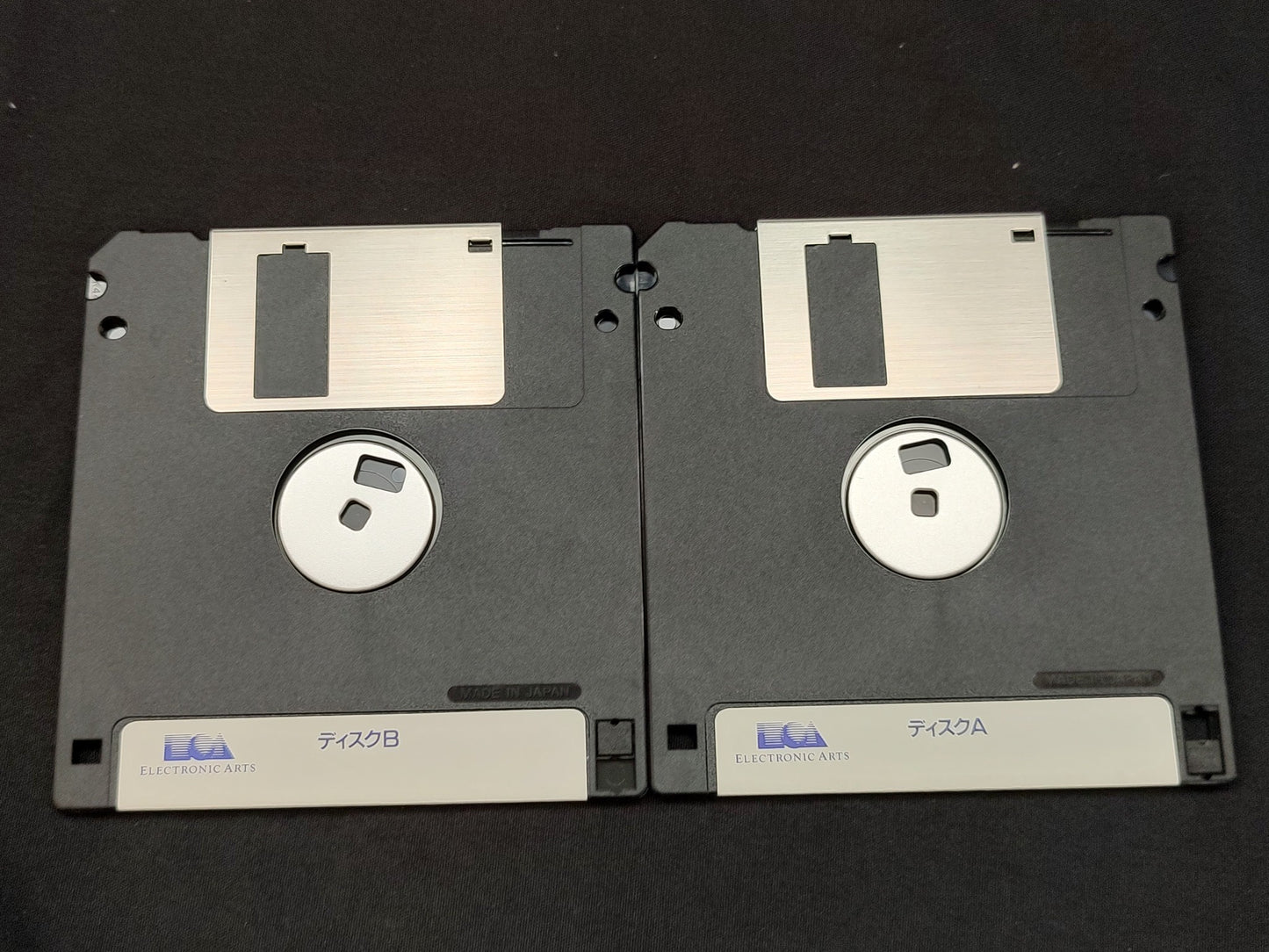 COTTON SHARP X68000 Game 3.5 inch Floppy Disks, W/Manual, Box, Not tested-g0104-