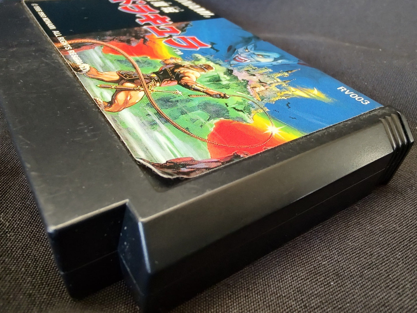 CASTLEVANIA Akumajo Dracula Famicom NES Cartridge only, working-g0105-
