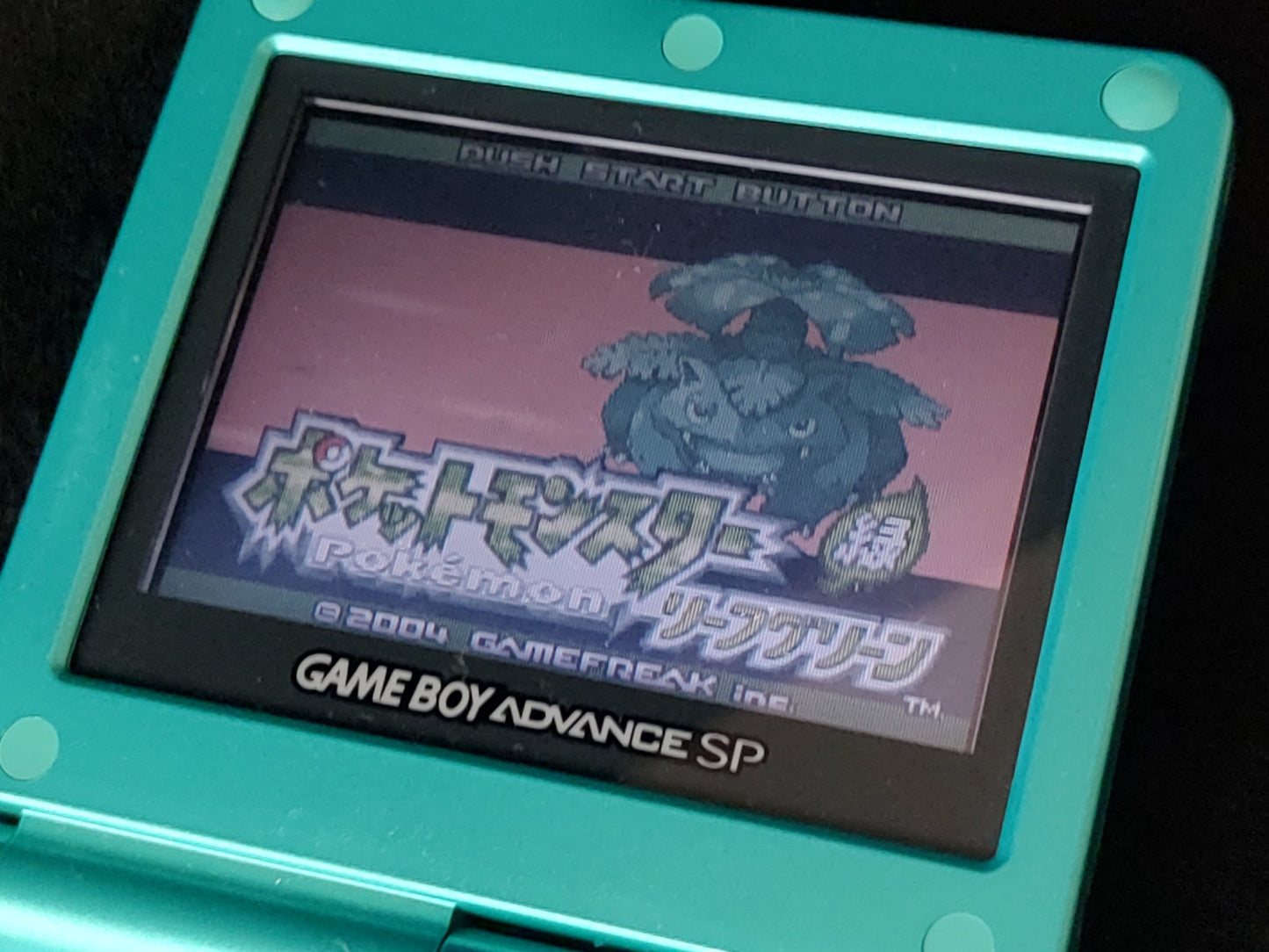 Pokemon Fushigibana (Venusaur) LIMITED GAMEBOY ADVANCE SP CONSOLE, testesd-g0106