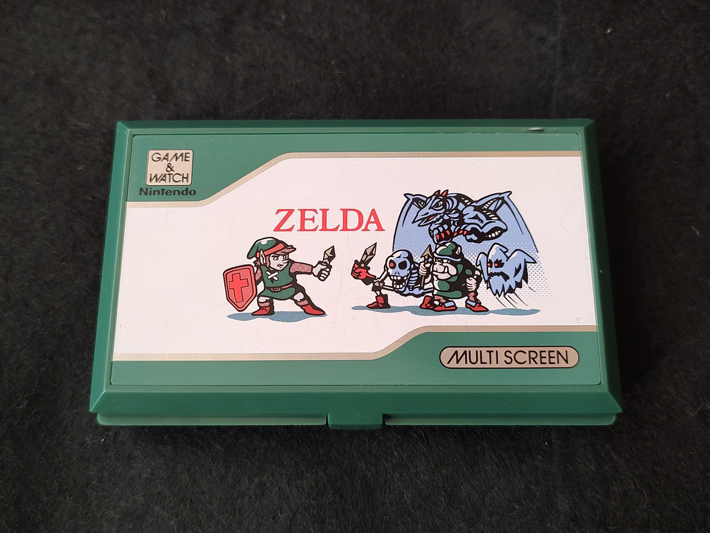 Vintage Nintendo Game & Watch Multi Screen the Legend of Zelda, Working-g0107-