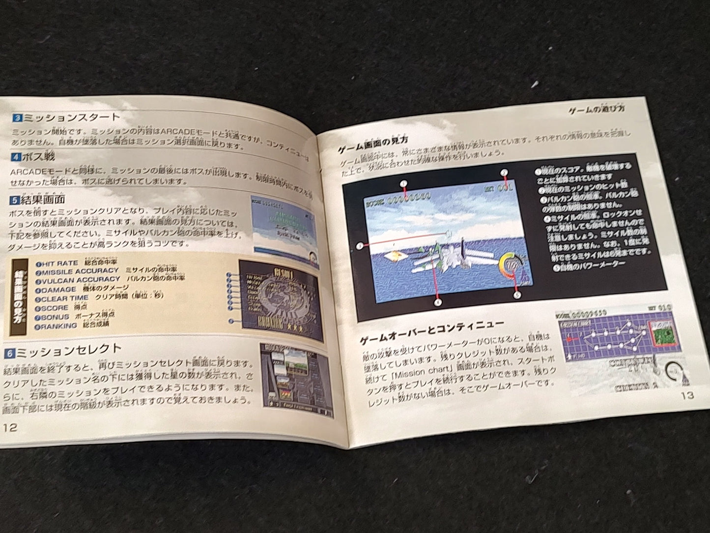 Sky Target -Battle of the Ports- SEGA Saturn Game, Gamedisk and Case-g0111-
