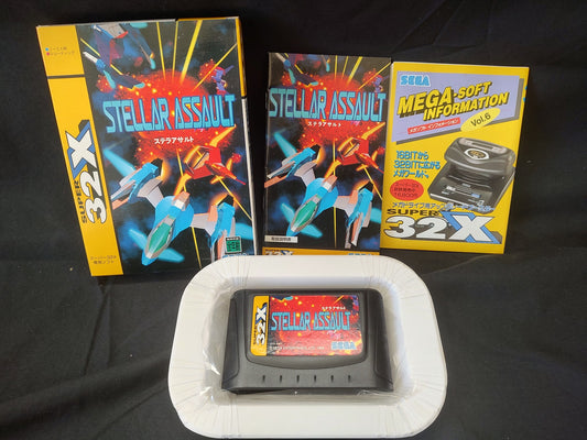 Shadow Squadron (Stella Assault) SEGA MEGA DRIVE (GENESIS) SUPER 32X set-g0111-
