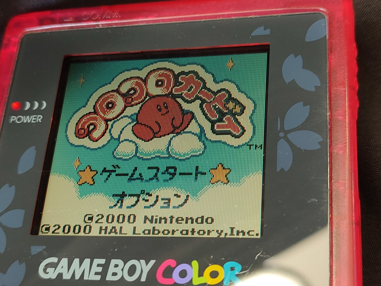 Nintendo Gameboy Color Sakura Taisen Sakura Wars Limited edition console-g0112-